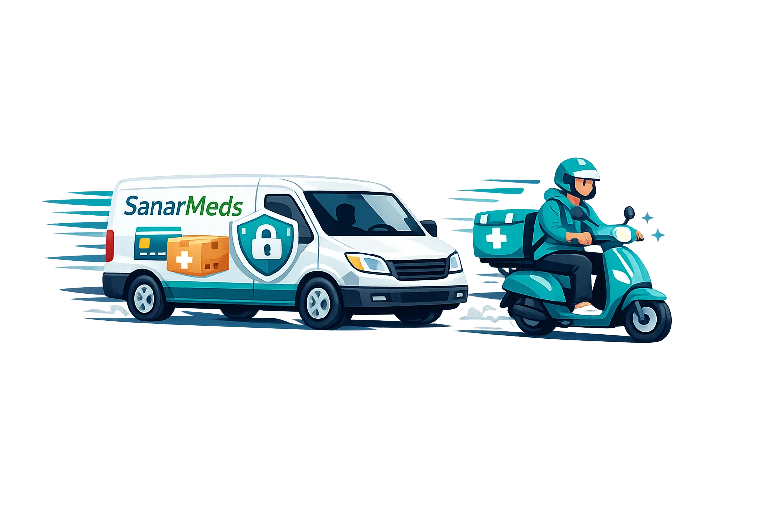 how it works, fast and discreet delivery